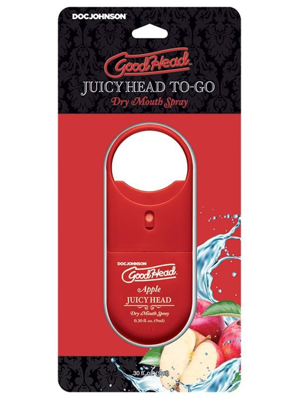 Doc Johnson GoodHead Juicy Head Dry Mouth Spray To Go 9ml - - Delay and Excite Sprays
