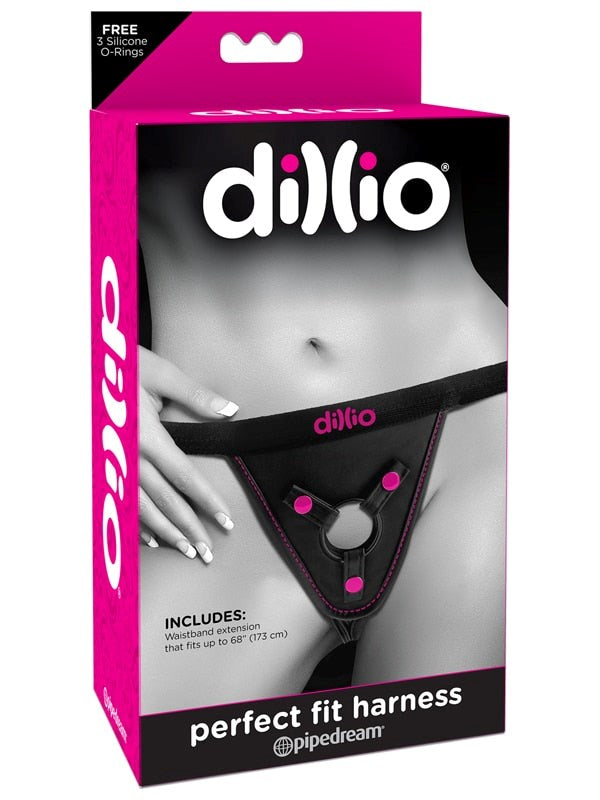 Pipedream Products Dillio Perfect Fit Harness with Adjustable Straps - - Strap On Sextoys