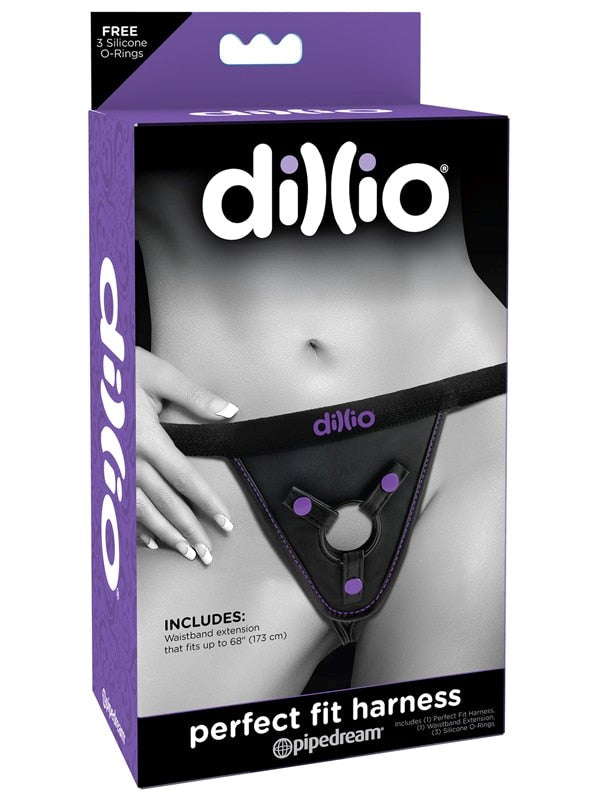 Pipedream Products Dillio Perfect Fit Harness with Adjustable Straps - - Strap On Sextoys
