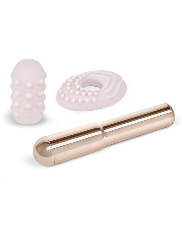 Le Wand Grand Bullet Portable Pleasure Powerhouse Chrome Vibrator - - Bullet Vibrators