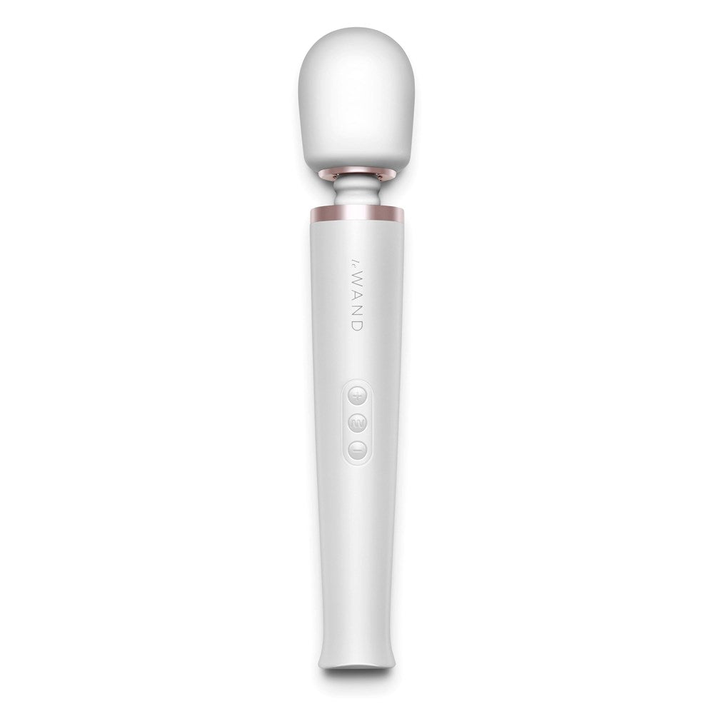 Le Wand Rechargeable Wand Vibrator Powerful Motor and Deep Vibrations - - Body Wands