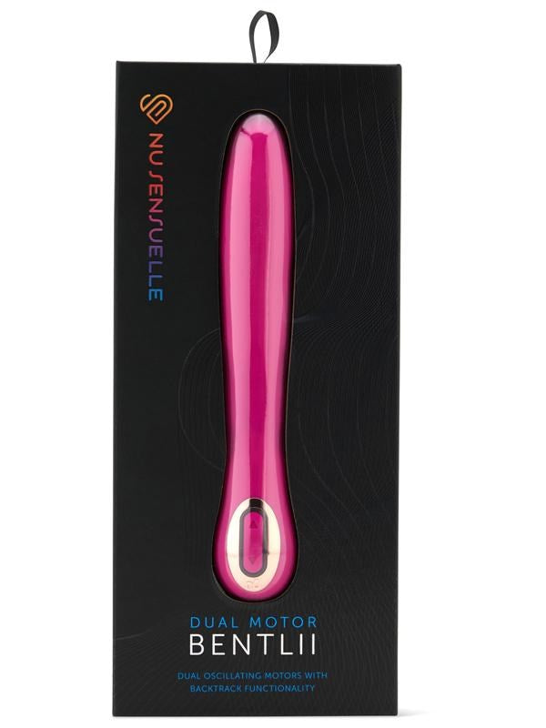 Nu Sensuelle Bentlii Dual Motor Vibrator for G Spot and Clitoral Stimulation - - G-Spot Vibrators