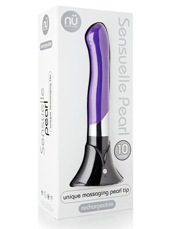 Nu Sensuelle Pearl Luxurious G Spot Stimulation with 10 Vibration Modes - - G-Spot Vibrators