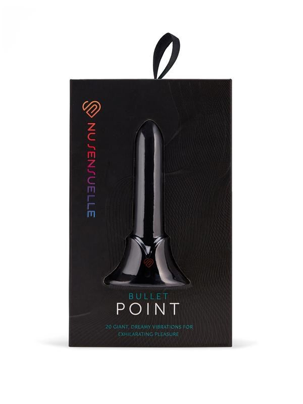 Nu Sensuelle Powerful Rechargeable Point V2 Vibrator with 20 Functions - - Bullet Vibrators