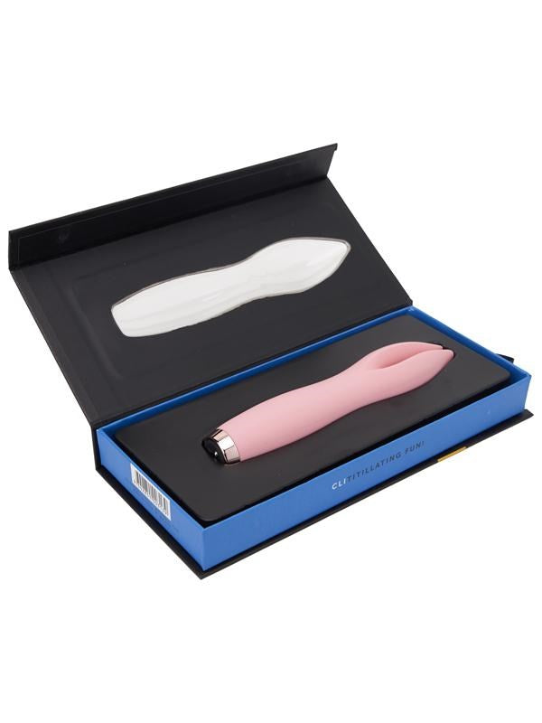 Nu Sensuelle Multi Play Tulip Waterproof Vibrator with Four Powerful Motors - - Clit Ticklers and Pulsators