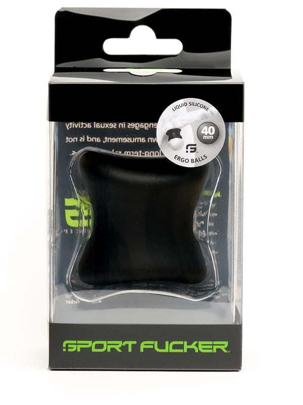Sport Fucker Ergo Balls 40mm Silicone Ball Stretcher Premium Comfort - - Ball Stretchers and Crushers