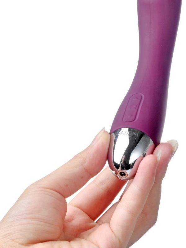 Svakom Amy Rigid Multi Functions G Spot Vibrator with Intelligent Mode - - G-Spot Vibrators