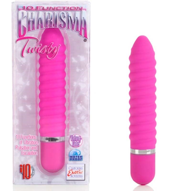 California Exotics Charisma Twisty Mini Waterproof Clitoral Vibrator - - Mini & Slim Vibrators