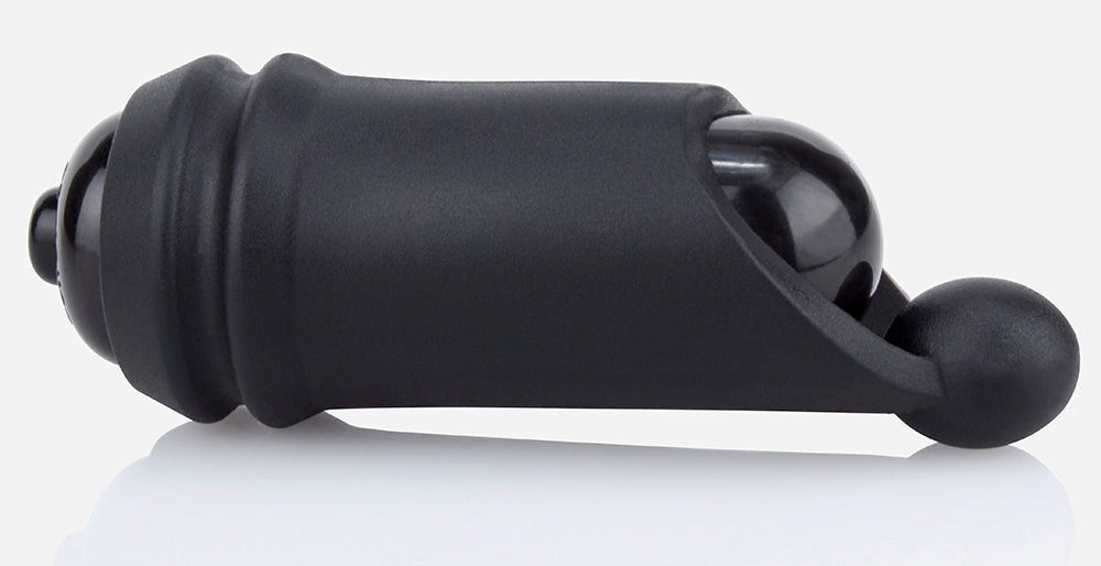 Screaming O Doodle Vibe Clitoral Vibrator Black Silicone - - Clit Ticklers and Pulsators