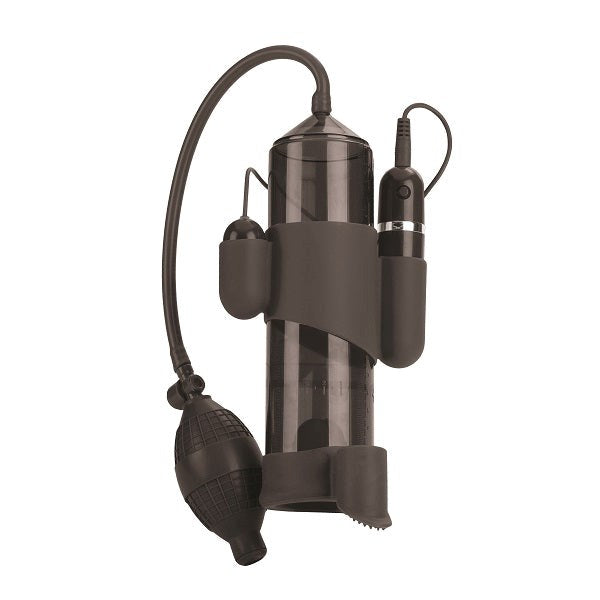 California Exotics Adonis 10 Function Vibrating Penis Pump with Vibrator - - Penis Pumps And Stretchers