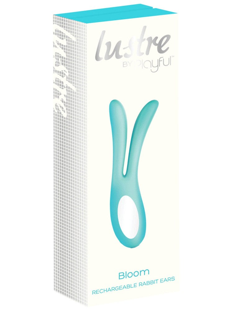 Evolved Lustre by Playful Bloom Rechargeable Rabbit Ears Dual Motor Vibrator - - Rabbit Vibrators