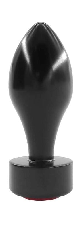 BDStyle Aluminium Butt Plug with Red Diamonte Temperature Play - - Non-Realistic Dildos