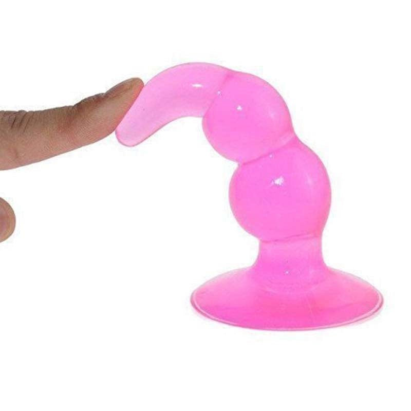 Aphrodisia Bulbed Anal Probe Soft Beginner Friendly Butt Plug - - Butt Plugs
