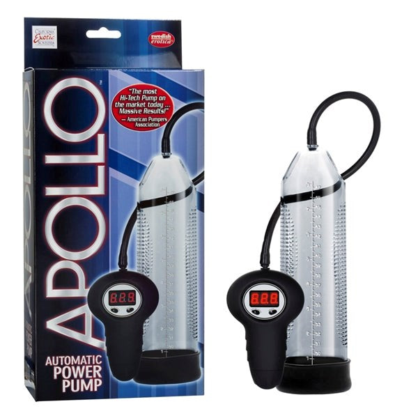 California Exotics Apollo Automatic Power Pump with LED Display - - Penis Pumps And Stretchers
