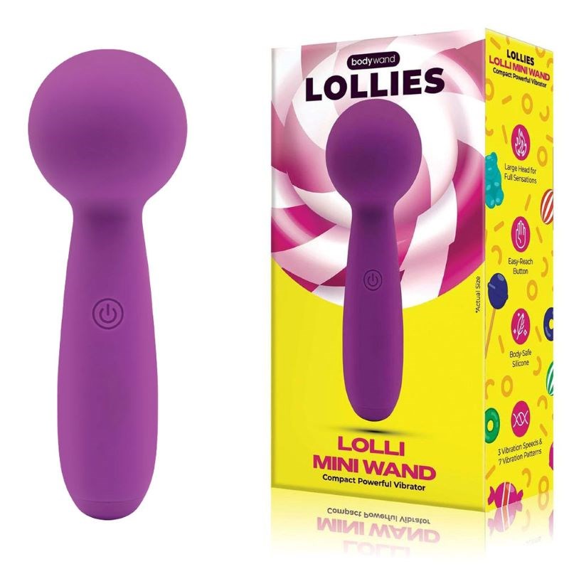 Xgen Products Bodywand Lolli Mini Compact Pleasure Powerhouse Vibrator - - Body Wands