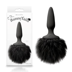 Cozy Kinky Delight - Bunny Tails Mini Fur Butt Plug - - Body Wands