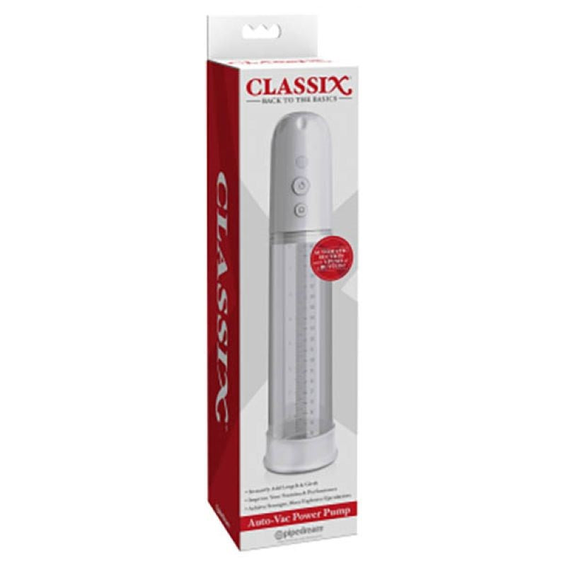 Pipedream Products Classix Auto Vac Penis Development Power Pump - - Penis Pumps And Stretchers