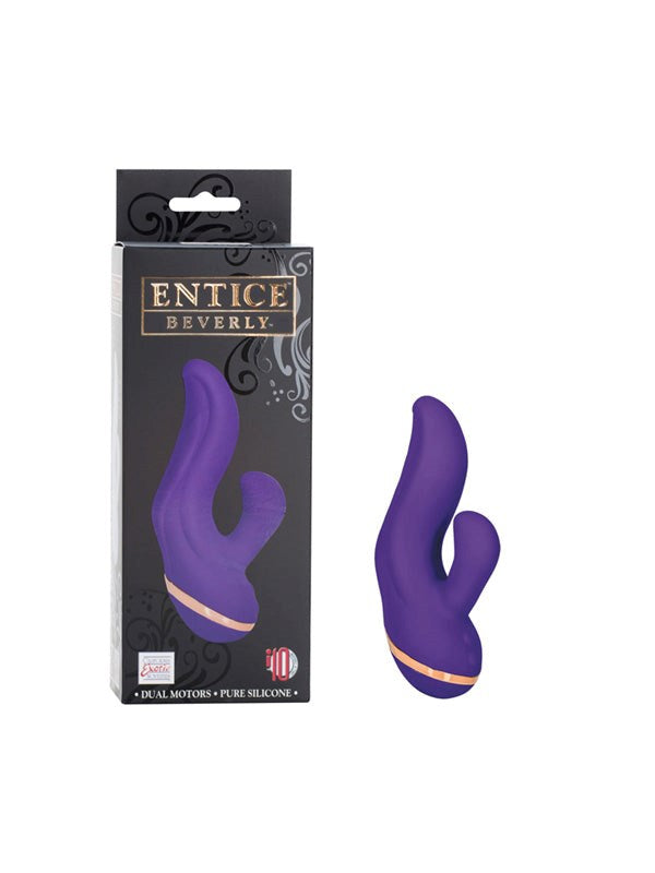 California Exotics Entice Beverly Vibrator Dual Motor Clitoral G Spot - - G-Spot Vibrators