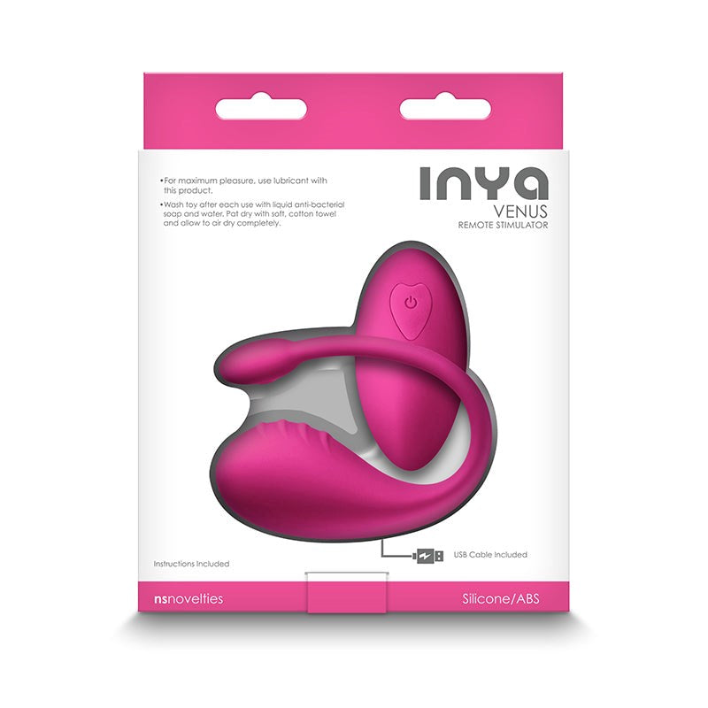 INYA Venus - Rechargeable Pleasure Stimulator for Solo and Couples - - Realistic Dildos