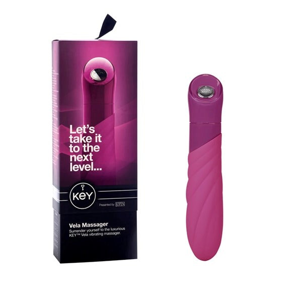 California Exotics Key by Jopen Vela Clitoral Vibrator with 7 Patterns - - Waterproof Vibrators