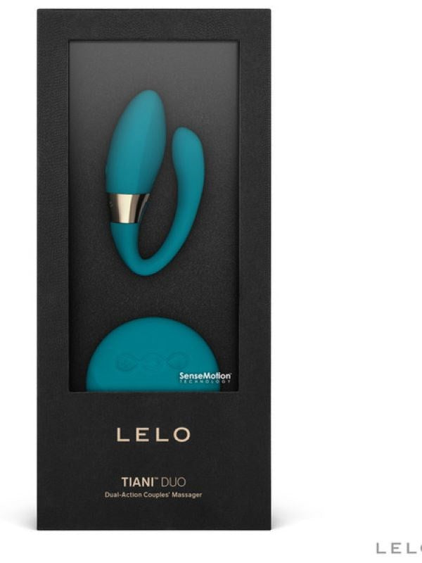 Lelo Tiani Duo Remote Controlled Couples Vibrator with SenseMotion Tech - - Clit Ticklers and Pulsators