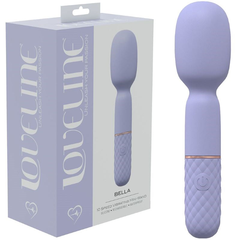 Shots Toys Loveline Bella Mini Wand Vibrator for Intense Clitoral Stimulation - - G-Spot Vibrators