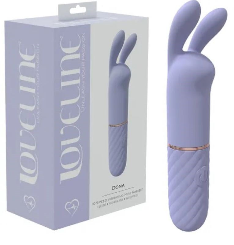Shots Toys Loveline Dona Powerful Compact Vibrator for Clitoral Stimulation - - Rabbit Vibrators