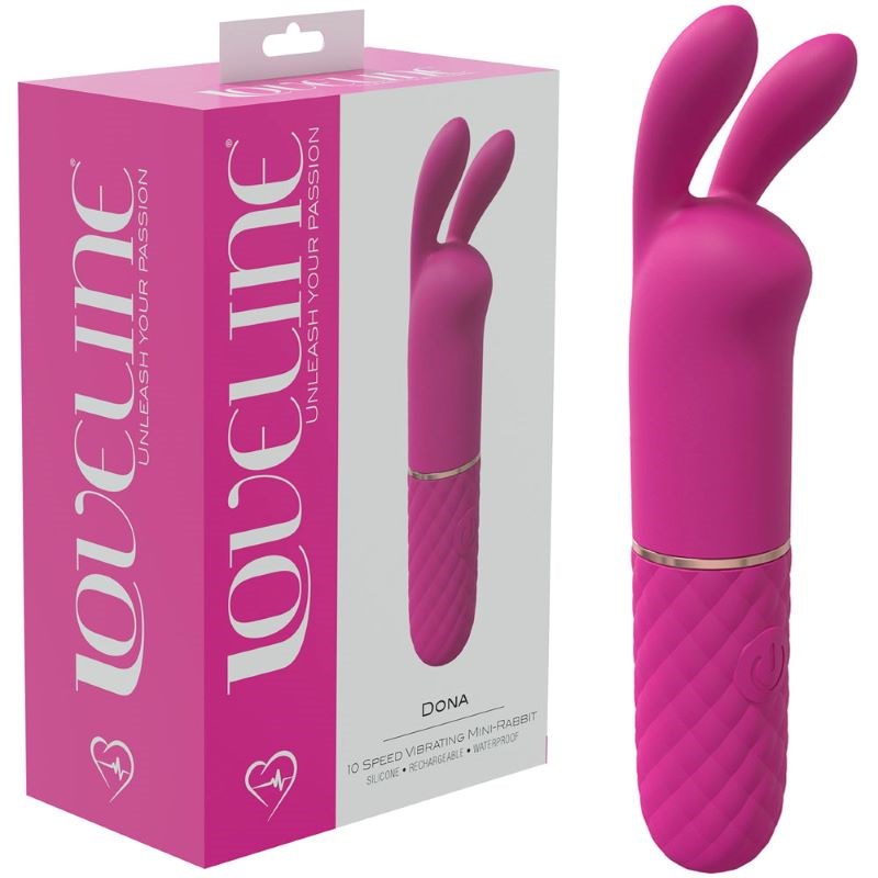Shots Toys Loveline Dona Powerful Compact Vibrator for Clitoral Stimulation - - Rabbit Vibrators