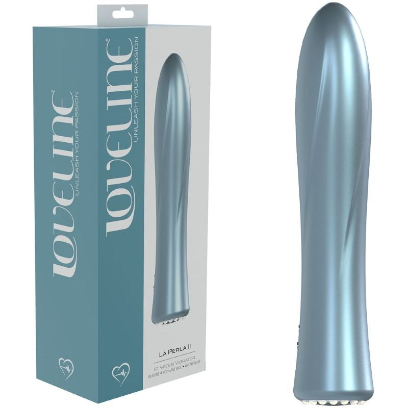 Shots Toys LOVELINE La Perla II Waterproof Clitoral Vibrator F1 Motor - - Sex Kits