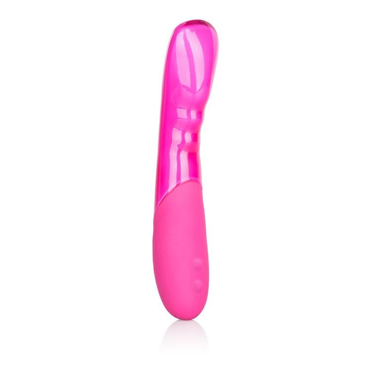 California Exotics Opal Vibrating Glass Wand with Dual Motor Technology - - Luxury Sex Toys