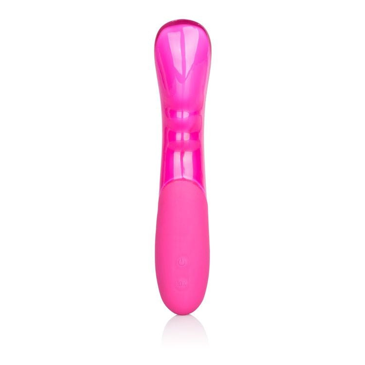 California Exotics Opal Vibrating Glass Wand with Dual Motor Technology - - Luxury Sex Toys