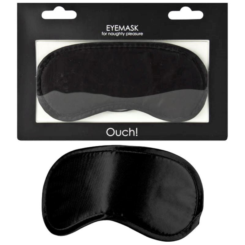 Shots Toys OUCH! Soft Eyemask Premium Blackout Design for Sensory Play - - Masks And Blindfolds