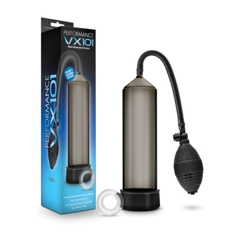 Blush Novelties Performance Vx101 Penis Enhancement Pump with Suction Control - - Vibrating Dildos