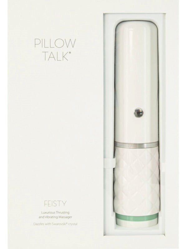 BMS Factory Pillow Talk Feisty G Spot Thrusting Vibrator - - G-Spot Vibrators