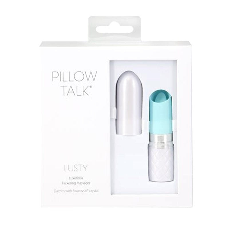 BMS Factory Pillow Talk Lusty Flickering Massager with Flickering Tongue - - Clit Ticklers and Pulsators