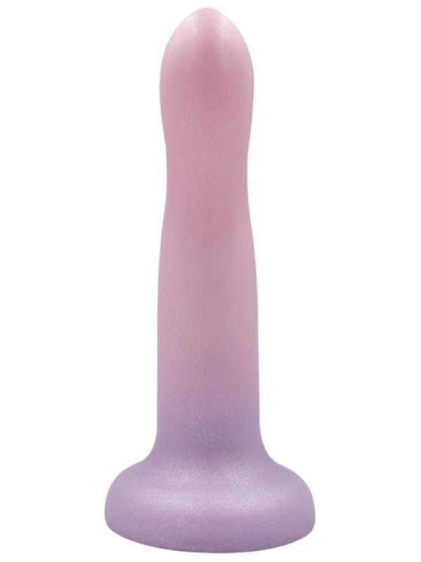 Evolved Pleasures By Playful 5 Inch Dong with Shimmer Silicone - - Harness Dildos