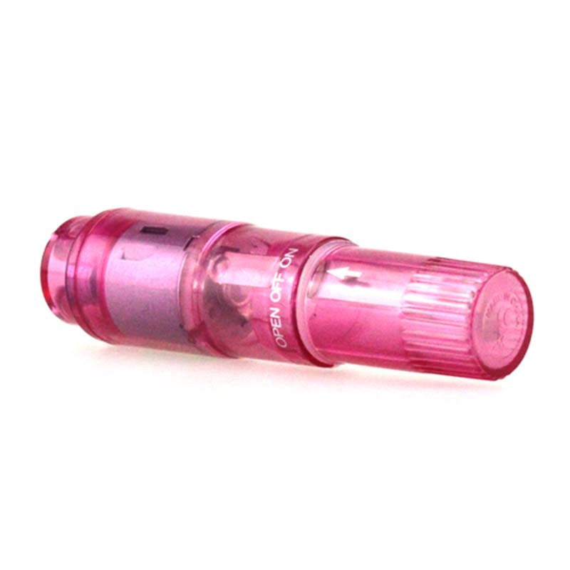 BDStyle Pocket Pleasure Vibrator and Attachments with 4 Textured Tips - - G-Spot Vibrators