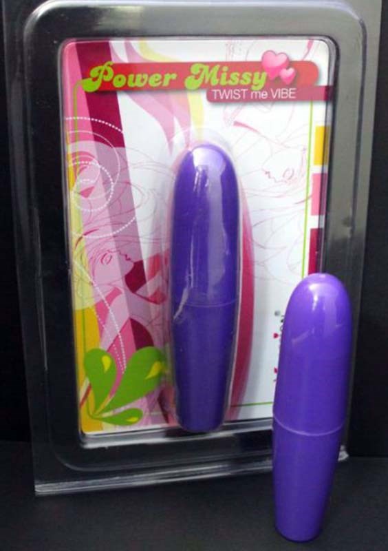 Maxpassion Power Missy Twist Me Compact Discreet Clitoral Vibrator - - Personal Massagers