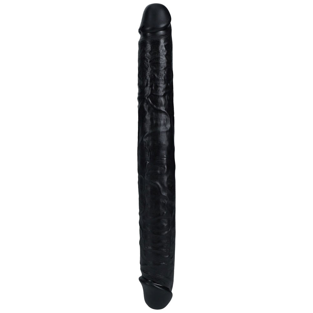 Shots Toys REALROCK 35cm Thick Double Dildo with Suction Cup Base - - Double Ender