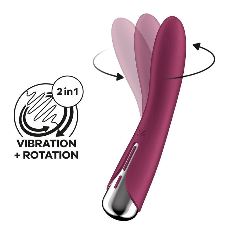 Satisfyer Spinning Vibe 1 Multi Functions G Spot Massager - - Rabbit Vibrators