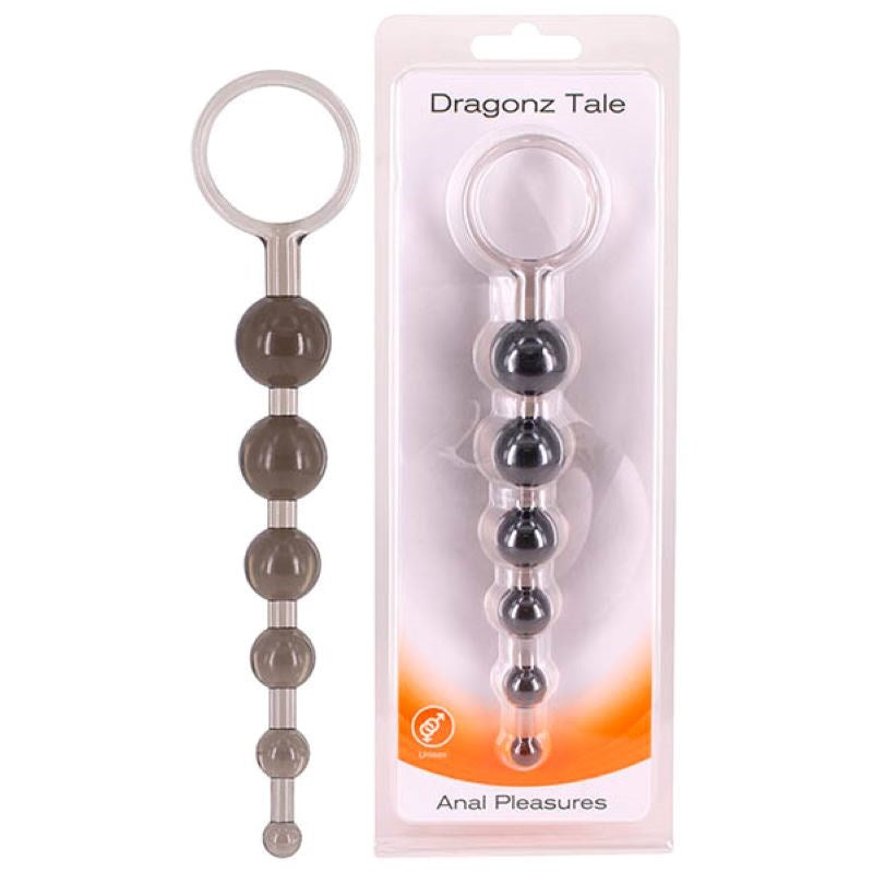 Seven Creations Dragonz Tale Dragon Themed Anal Beads with Textured Design - - Anal Beads and Balls