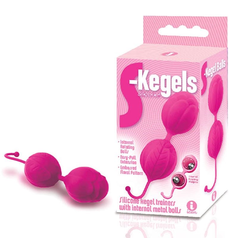 Icon Brands Revitalize Intimate Wellness The 9s S Kegels Silicone Kegel Balls - - Love Eggs and Kegel Exercisers