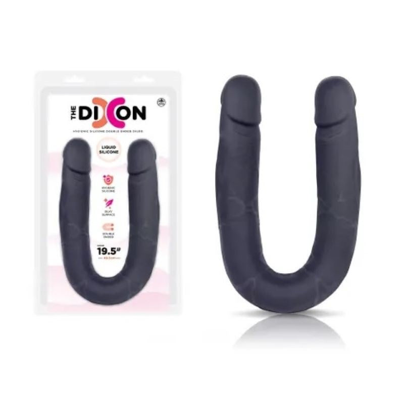 NANMA Corporation The Dixon Silicone 50cm Double Ended Dong Premium Silicone - - Bullet Vibrators