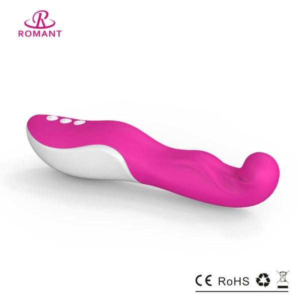Romant Wanda G Spot Vibrator Pink with 7 Modes and Waterproof Design - - G-Spot Vibrators