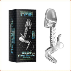 Warrion Glans Sleeve With Ball Ring Vibrating - - Pumps, Extenders and Sleeves