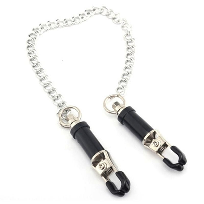 BDStyle Adjustable Nipple Clamps with Barrel Adjustment System - - Realistic Dildos