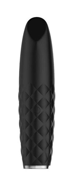 Evolved Diamonds by Playful The Princess Rechargeable Bullet Vibrator - - Steel Sex Toys