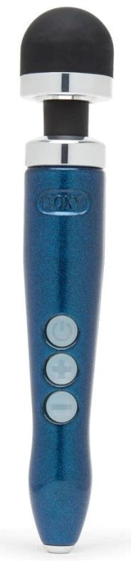 Doxy Die Cast 3R Rechargeable Wand Vibrator with Metal Body - - Double Ender