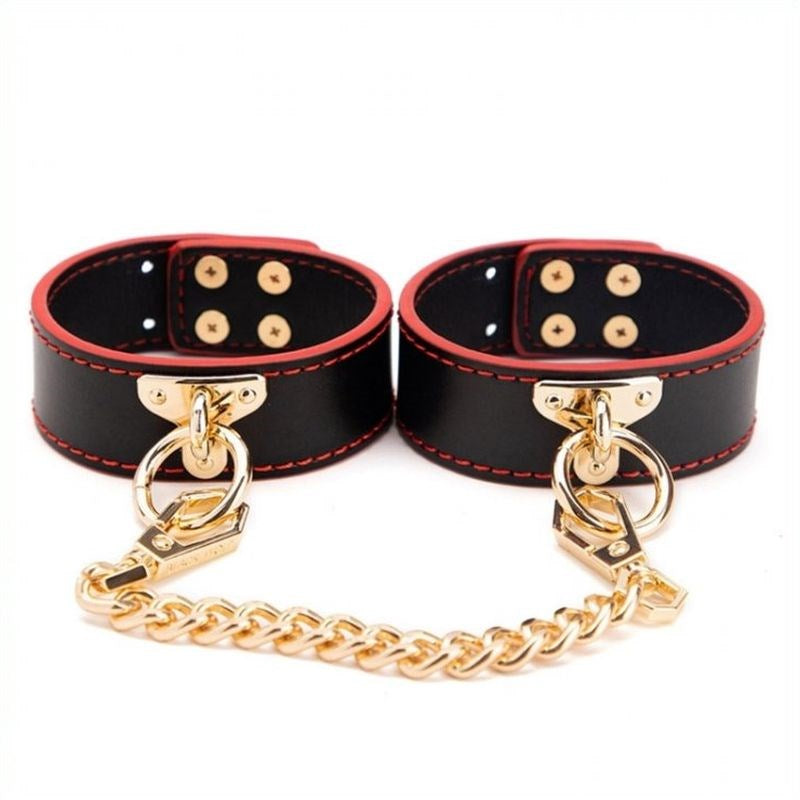 Golden Chain Wrist & Ankle Cuffs - - Cuffs and Restraints