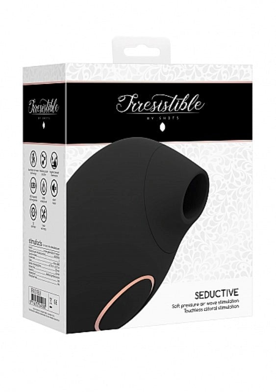 Shots Toys Irresistible Seductive Waterproof Clitoral Sucker with Airwave Tech - - Clit Ticklers and Pulsators